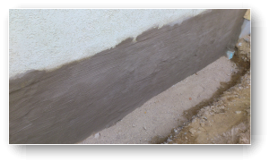 verputzen und dichtschlemme Aqfin aufbringen verputzen und dichtschlemme Aqfin aufbringen