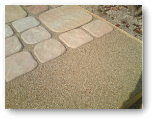 Kaminplatz Platten verlegen in Kunsthartz Kaminplatz Platten verlegen in Kunsthartz