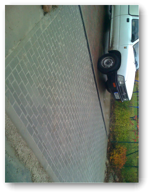 Fertig Recheckpflaster grau Fertig Recheckpflaster grau