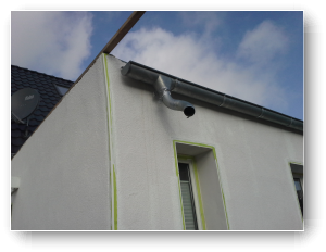 Anbau mit Gewebe und Armiermörtel Anbau mit Gewebe und Armiermörtel